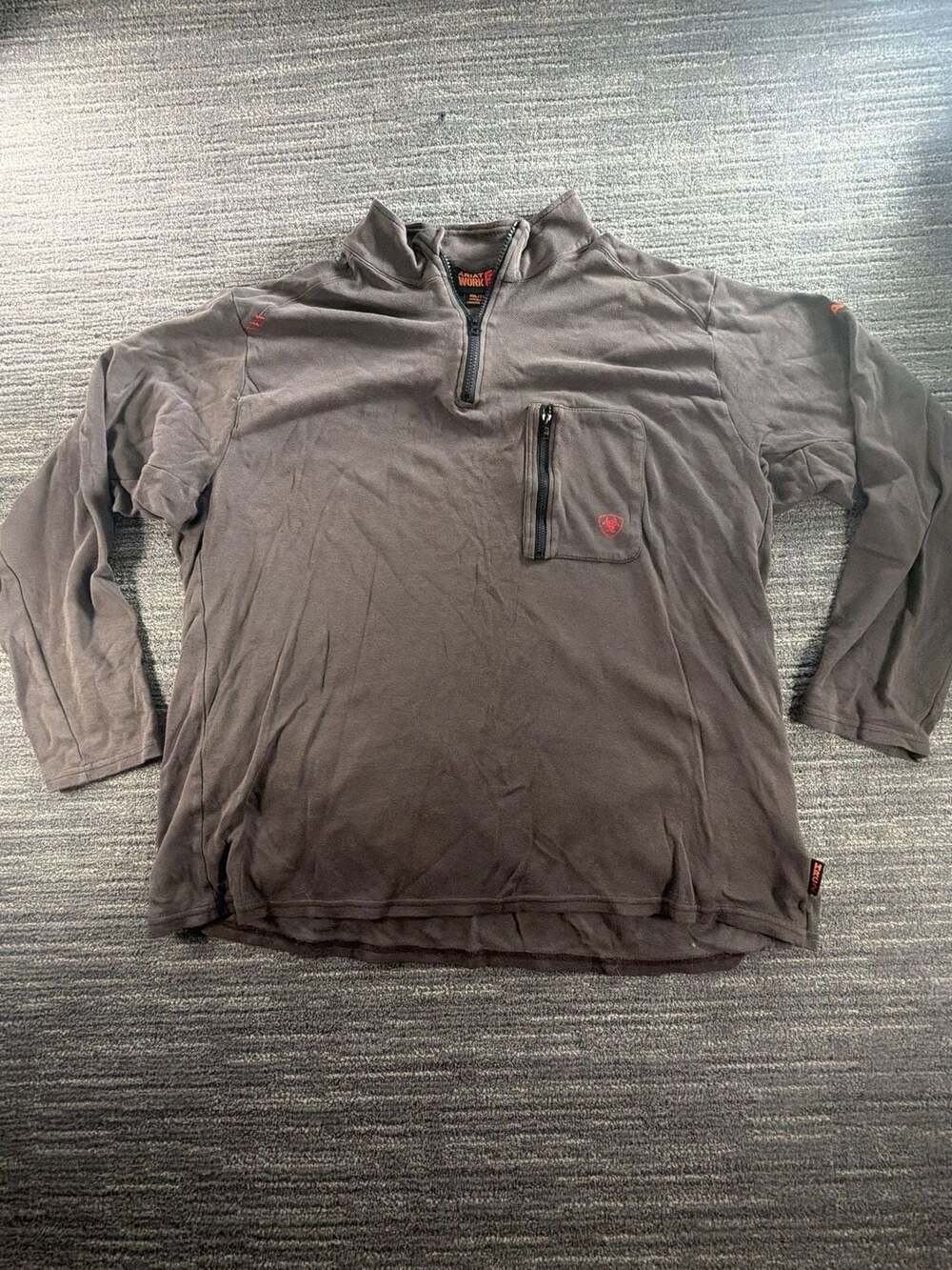Ariat Work FR Flame Resistant 1/4 Zip Pullover Sweatshirt